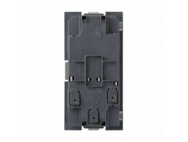SIMC modul 220V 16A dvojni rdeč C5