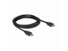 Delock kabel HDMI 3D 4K 1m 84713