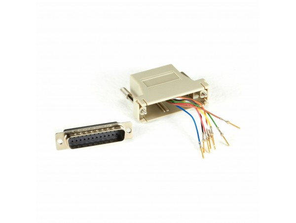 Adapter DB25M - RJ45
