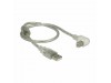 Delock kabel USB 2.0 A-B 0,5m kotni 84811