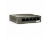 Tenda stikalo Giga  5-port 4x PoE mini kovinsko ohišje TEG1105P-4-63W