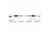 Delock kabel DisplayPort 2m 8K 60Hz črn 85660