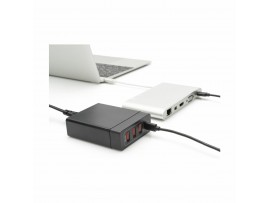 Digitus napajalnik za prenosnike  72W Tip C + 3x USB DA-10195