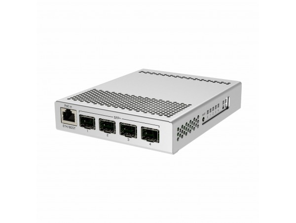 Mikrotik stikalo Giga  1-port 4xSFP+ CRS305-1G-4S+IN