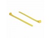 Delock vezice 150x7,5mm za večkratno uporabo rumene pak/100 18760