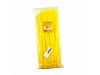 Delock vezice 300x7,6mm za večkratno uporabo rumene pak/100 18761