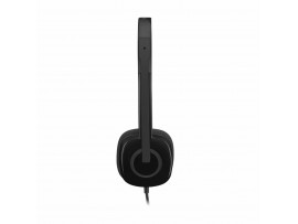 Logitech slušalke+mikrofon H151 črne 981-000589