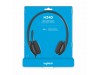 Logitech slušalke+mikrofon H340 črne 981-000475