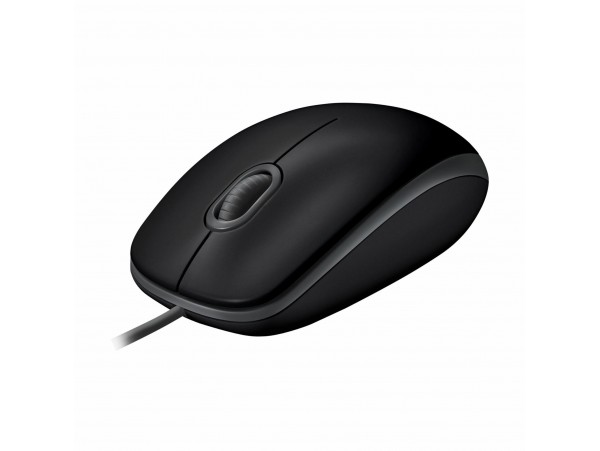 Logitech miška B110 Silent Plus USB črna 910-005508
