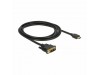 Delock kabel HDMI-DVI-D 18+1  2m 85584