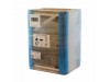 Triton kabinet zidni 18U 900 600x400 siv sestavljen