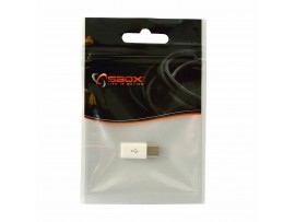 SBOX adapter USB mikro-B Ž-USB 3.1 TipC bel