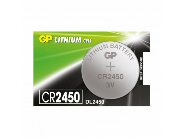 GP gumb litijeva baterija CR2450 3V