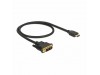 Delock kabel HDMI-DVI-D 18+1  0,5m 85581