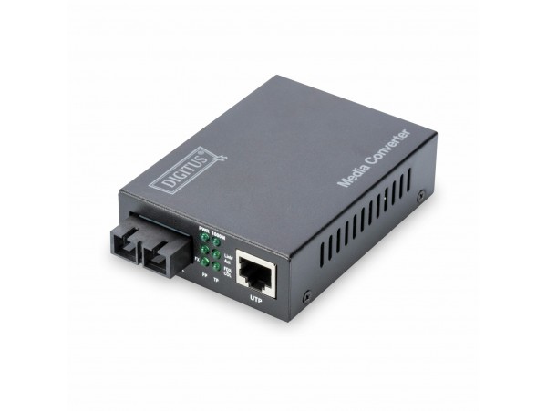Digitus pretvornik FO-UTP 1000/1000 SC SM DN-82121-1