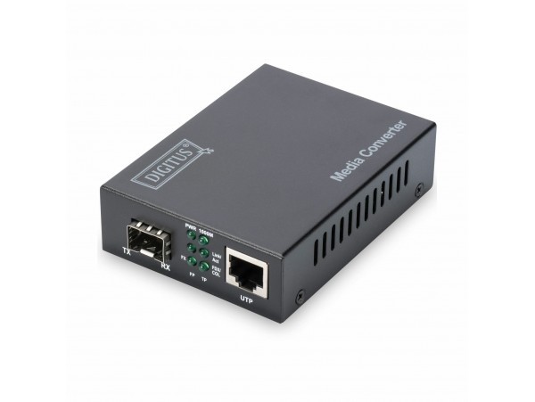 Digitus pretvornik FO-UTP 10/100/1000 SFP prazen DN-82130
