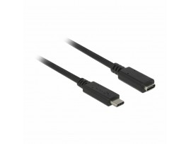 Delock podaljšek USB 3.1 C-C 2m črn 85542 Delock podaljšek USB 3.1 C-C 2m črn 85542