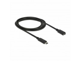 Delock podaljšek USB 3.1 C-C 2m črn 85542