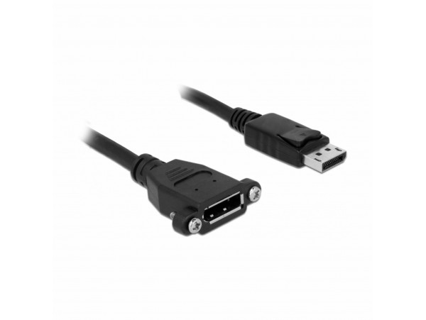 Delock podaljšek DisplayPort 1m 4K 60Hz črn vgradni 85114