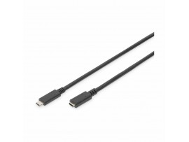 Digitus podaljšek USB 3.1 C-C 0,7m črn Digitus podaljšek USB 3.1 C-C 0,7m črn