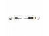 Delock kabel USB TipC - DisplayPort 2m 4K 60Hz 85256