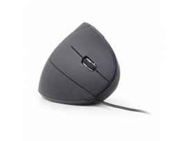 Gembird miška vertikalna USB črna MUS-ERGO-01