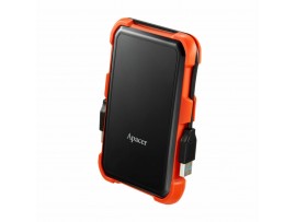 APACER zunanji disk 1TB AC630 USB 3.1 odporen na udarce črno/oranžen