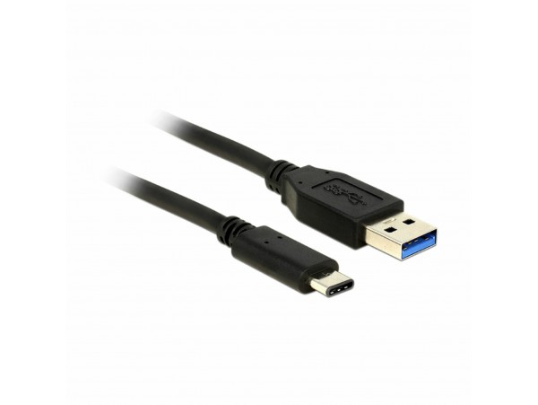 Delock kabel USB 3.1 A-C 0,5m črn 83869