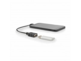 Digitus kabel USB A-B mikro OTG 0,2m kotni