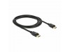 Delock kabel DisplayPort 2m 4K 60Hz črn 83806