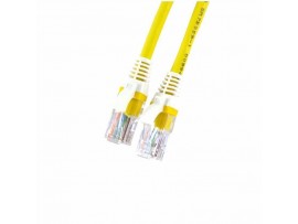 Leviton patch UTP CAT.5e  5m rumen GPCPCU050-666HB