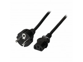 EFB napajalni kabel 220V EURO 2m ravni črn