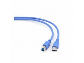 Cablexpert kabel USB 3.0 A-B 3m moder CCP-USB3-AMBM-10