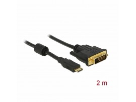 Delock kabel HDMI mini-DVI 24+1 2m 83583
