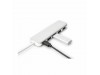 Digitus hub USB 3.0 4xA + TipC srebrn DA-70242-1