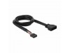 Delock adapter USB 3.0 M-USB Ž interni 9pin 30cm napajalni 83281