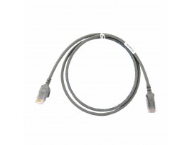 Leviton patch UTP CAT.6 6,1m siv 3,8mm HighFlex 120-6H460-20S