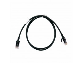 Leviton patch UTP CAT.6 2,1m črn 3,8mm HighFlex 151-6H460-07E