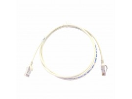Leviton patch UTP CAT.6 2,1m bel 3,8mm HighFlex 127-6H460-07W