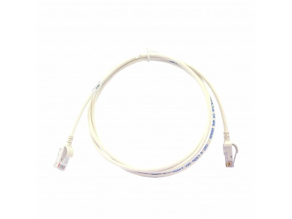 Leviton patch UTP CAT.6 2,1m bel 3,8mm HighFlex 127-6H460-07W