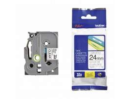 BROTHER trak TZe 151 prozoren/črn 24mm