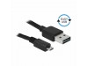 Delock kabel USB A-B mikro EASY 5m obojestranski 83369