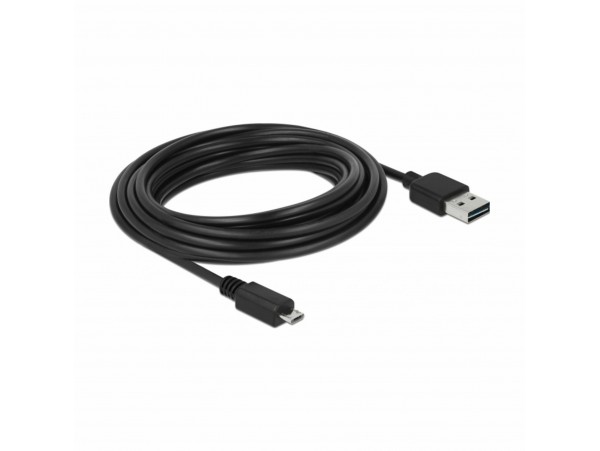 Delock kabel USB A-B mikro EASY 5m obojestranski 83369