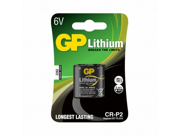 GP litijeva baterija CR-P2 6V