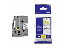 BROTHER trak TZe S151 prozoren/črn 24mm