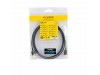 Delock kabel HDMI D-mikro  3D 4K slim 1,5m črn 84782