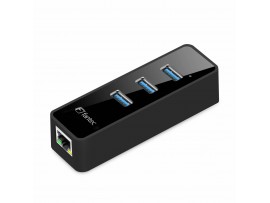 Fantec hub 3x USB + mrežni UTP Giga 1959