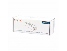 Fantec hub 3x USB + mrežni UTP Giga 1959
