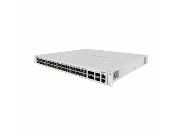 Mikrotik stikalo Giga 48-port rack 4xSFP 2xQSFP+ 48x PoE CRS354-48P-4S+2Q+RM