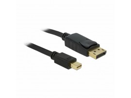Delock kabel miniDisplayPort-DisplayPort 5m 4K 60Hz črn 83479 Delock kabel miniDisplayPort-DisplayPort 5m 4K 60Hz črn 83479